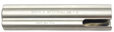 Smith & Wesson Interchangeable Barrel System for the 686, 6 inch (Nickel)