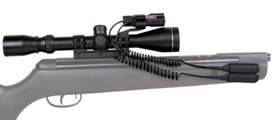 BSA 3-9x40 Rifle Scope, 30/30 Duplex Dot Reticle, 1/4 MOA, 1 inch Tube, 3/8 inch Mount, Flashlight, Laser, Pressure Switches