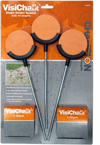 VisiChalk Single Holder Target System, 12 Chalk Targets