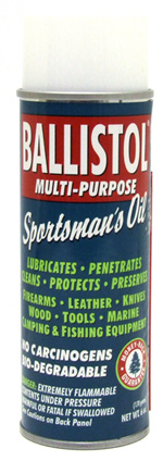 Ballistol Lube, Aerosol Spray, 6 oz.