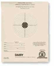 Daisy Official NRA 5-Meter Air RifleTargets, 11 inchx6 inchx.25 inch, 50-ct


