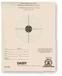 Daisy Official NRA 5-Meter Air RifleTargets, 11 inchx6 inchx.25 inch, 50-ct

