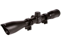 Leapers Golden Image 4x32 Rifle Scope, Mil-Dot Reticle, 1/4 MOA, 1 inch Tube, Weaver Rings