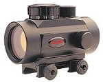 BSA 30mm Weaver Red Dot Sight. Integral mounting rail.