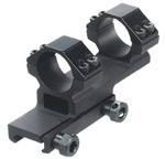 Leapers Accushot 1-Pc Offset Mount w/1" Rings, Weaver/Picatinny Mount
