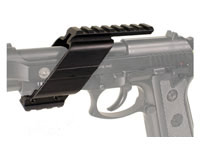 Universal Pistol Tactical Weaver/Picatinny Rail, Metal