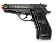 Beretta M84 6mm Co2 Metal Pistol, Black