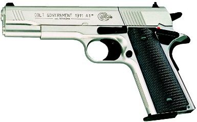 Colt 1911 nickel Air gun