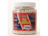 Crosman 6mm Biodegradable airsoft BBs, 0.20g, 5,000 rds
