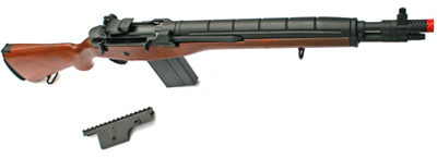 Echo 1 SOC 16 Airsoft Rifle, Wood