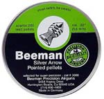 Beeman Silver Arrow .22 Cal, 17.10 Grains, Pointed, 200ct
