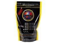 Bioval Technologies Biodegradable Airsoft BBs, 0.25g, White, 4,000 Rds