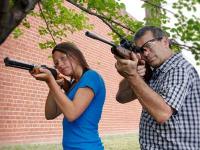 Crosman Dadz & Kidz Combo - Benjamin Titan & Sheridan Air rifle