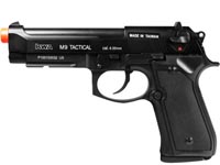 KWA M9 Tactical PTP Metal Gas Pistol, Weaver Rail Airsoft gun