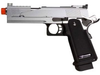 WE Hi-Capa 5.1 Dragon Type A Silver Metal Pistol Airsoft gun