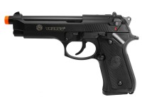 KJ Works Taurus PT 92 Blowback Green Gas Pistol, Black Airsoft gun