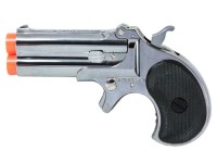 Marushin Derringer Gas Airsoft Pistol, Silver Airsoft gun