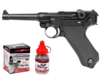 Legends Blowback P08 CO2 Pistol Kit, Full Metal Air gun