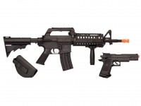 Crosman Elite Front Line Force Airsoft Kit, Black Airsoft gun