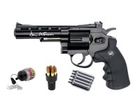 Dan Wesson 4 inch CO2 BB Revolver Kit, Black Air gun
