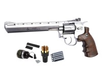Dan Wesson 8 inch CO2 BB Revolver Kit, Silver Air gun