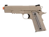 Cybergun Colt Government 1911 Airsoft GBB Pistol, Desert Tan Airsoft gun