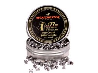 Winchester .177 Cal Pellets, 9.71 Grains, Flat Nose, 500ct