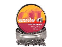 Haendler & Natermann H&N Excite Neue Spitzkugel, .177 Cal, 8.49 Grains, Pointed, 500ct