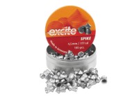 Haendler & Natermann H&N Excite Spike Pellets, .177 Cal, 8.64 Grains, Pointed, 100ct