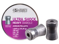 JSB Ultra Shock, .22 Cal, 25.39 Grains, Hollowpoint, 150ct