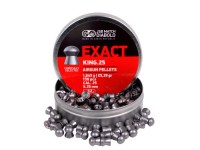 JSB Match Diabolo Exact King .25 Cal, 25.4 Grains, Domed, 150ct