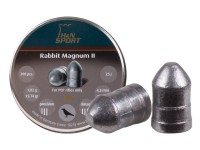 Haendler & Natermann H&N Rabbit Magnum II .177 Cal, 15.74 Grains, Cylindrical with Round Nose, Solid, 200ct