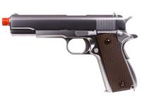 WE 1911 Full Metal GBB Airsoft Pistol, Chrome Airsoft gun