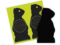 Beeman Sharpshooter Corrugated Plastic Prairie Chuck Targets, 7.5 inch, 3 inch Bullseye, 6ct