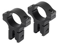 BKL 1 inch Rings, 3/8 inch or 11mm Dovetail, High, Matte Black