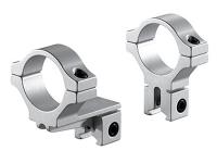 BKL 1 inch Rings, 3/8 inch or 11mm Dovetail, Offset, Silver