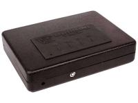 Bulldog Deluxe Top Load Digital Pistol Vault, 11 inchx8.5 inchx2.2 inch, Combination Lock, Black