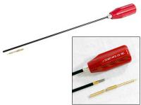 Dewey 24 inch Nylon-Coated Cleaning Rod, Brush Adapter & Jag, .22-Cal Airguns