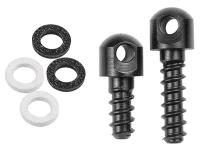 GrovTec Wood Screw & Swivel Studs, 1/2 inch & 3/4 inch Studs & 4 Spacers