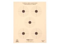 Kruger NRA 5 Meter BB Gun Target, 8.5 inchx11 inch, 100ct