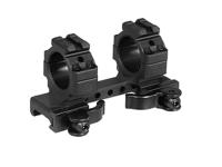 Leapers UTG 1-Pc Mount, 1 inch Rings, Medium, 95mm Base, 2 Top Slots, Weaver/Picatinny Mount
