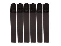 SRC M4/M16 SR4 Airsoft Rifle Magazine, 70 Rds, 6Pk