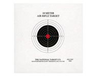National Target Company National Target Single Bull Red Center Air Rifle Target