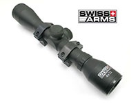 Swiss Arms 4x32 rifle scope with weaver/picatinny rings