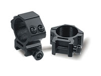 UTG 30mm Rings, Low, Weaver Mount, See-Thru
