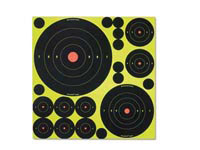 Birchwood Casey Shoot-N-C Variety Pack, 50 Bullseye Targets + 50 Pasters