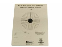 Daisy Official NRA 5-Meter BB Gun Targets, 6.75 inchx5.38 inch, 50ct
