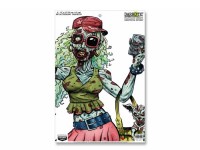 Birchwood Casey Zombie Darkotic Shopping Spree Splattering Target, 12 inchx18 inch, 8ct