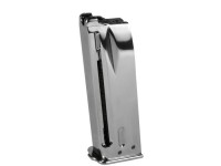 WE Green Gas Magazine, Fits WE SDWE35 Series Green Gas Airsoft Pistols, Silver