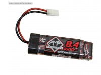 Cybergun AMP Tactical 8.4V 1600mAh NiMH Mini Type Battery, Mini Plug